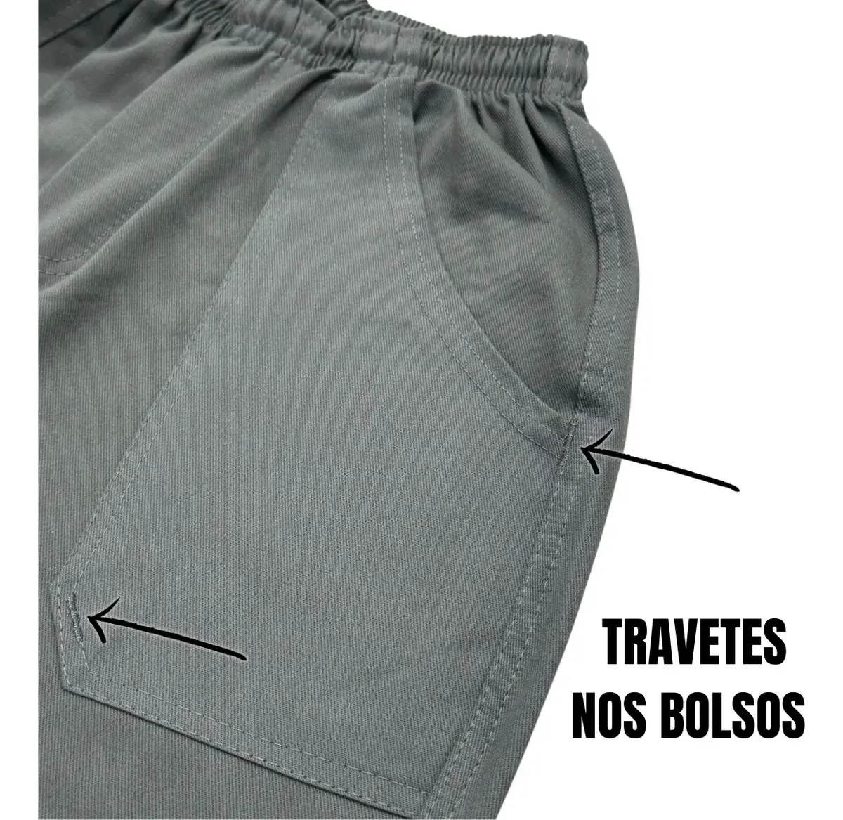 Travetes nos bolsos