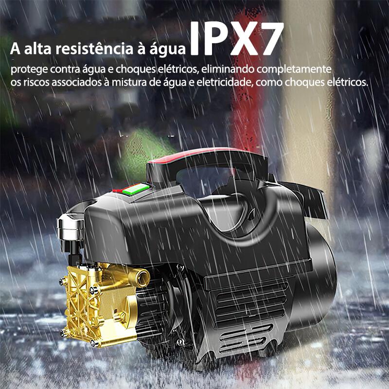 Proteção IPX7 contra água