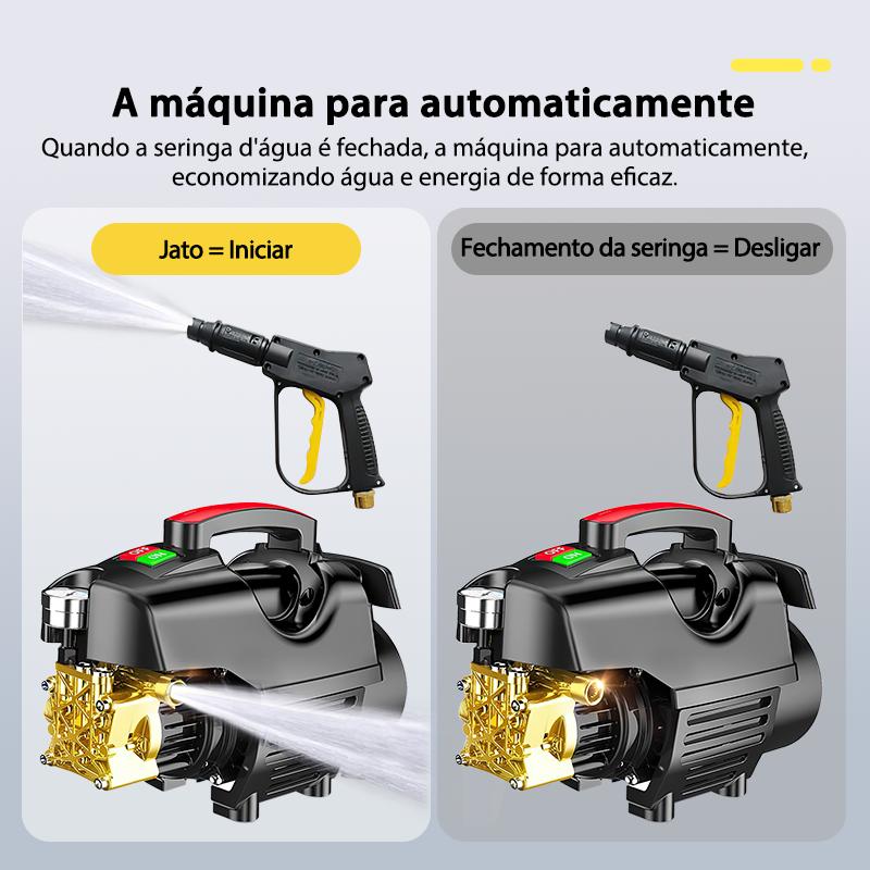 Parada automática ao soltar o gatilho