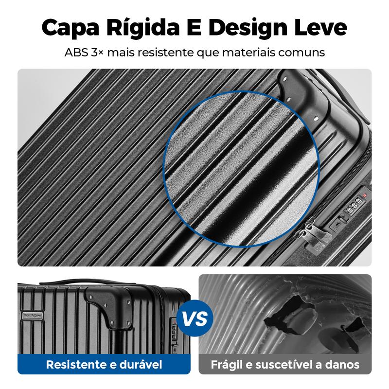 Casco em ABS rígido