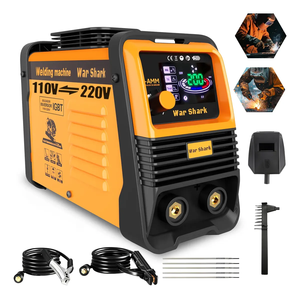 Máquina de Solda Portátil 200A