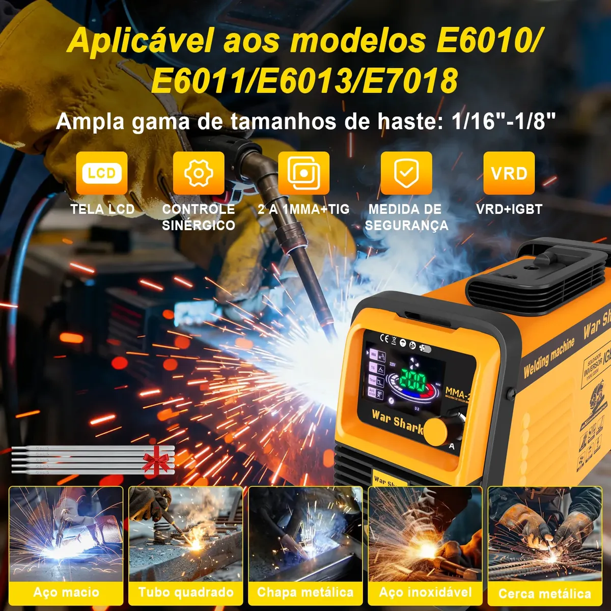 Kit de solda completo