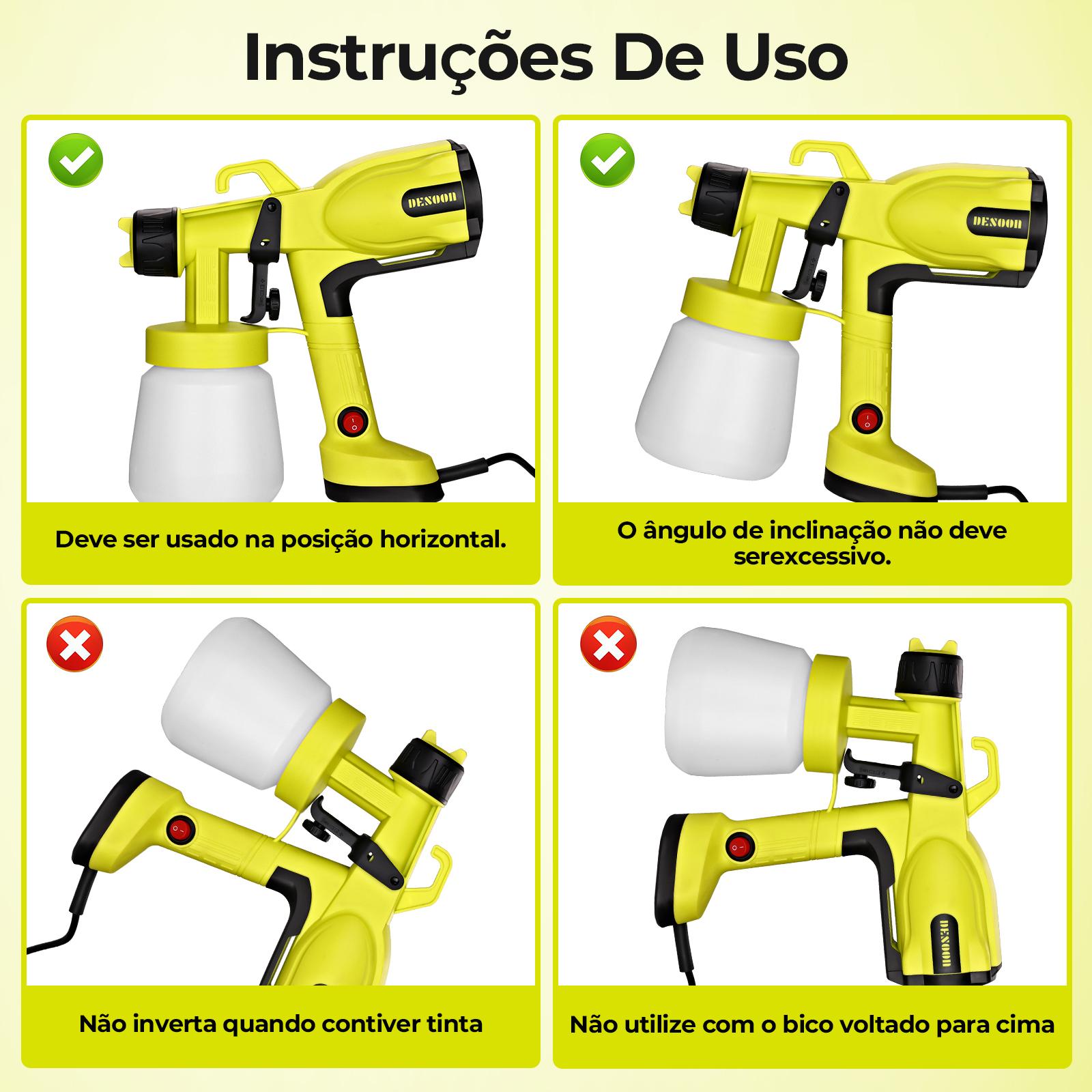 Instruções de uso